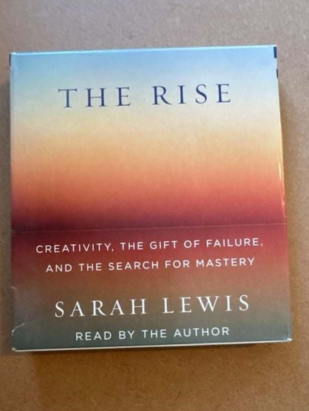 The Rise: Creativity, the Gift of Failure, and the Search for Mastery by Sarah L